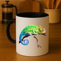 Reptile Zoo Keeper Idea Lizard Safari Chameleon Coffee Mug thumb 4