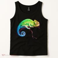 Reptile Zoo Keeper Idea Lizard Safari Chameleon Tank Top thumb 2