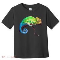 Reptile Zoo Keeper Idea Lizard Safari Chameleon Toddler T-Shirt thumb 0