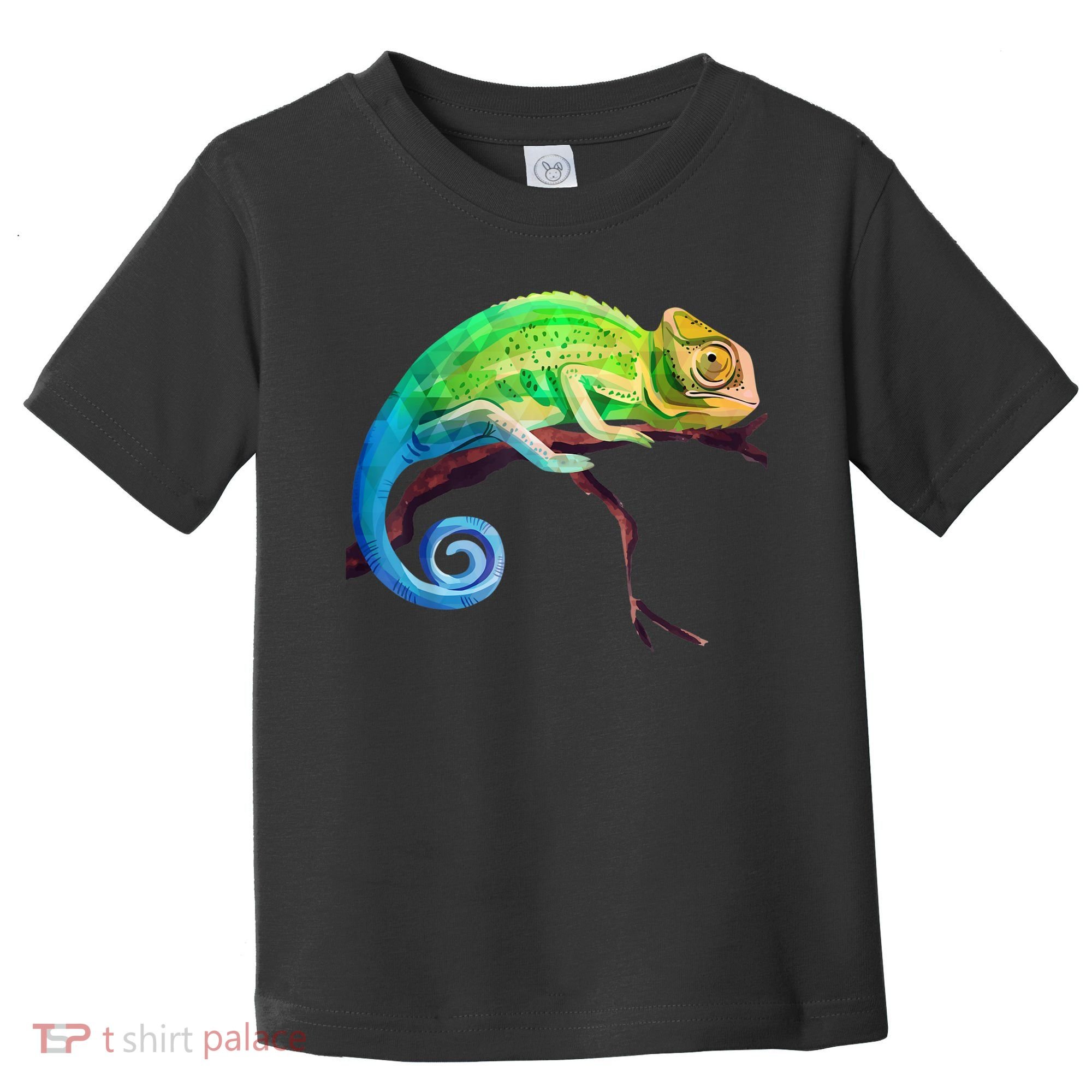 Reptile Zoo Keeper Idea Lizard Safari Chameleon Toddler T-Shirt