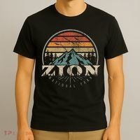 Retro Zion National Park Us Vintage Zion T-Shirt thumb 3