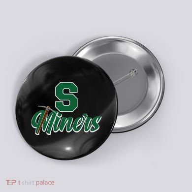 S Minors Sport Team Logo Button