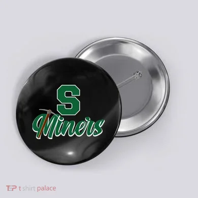 S Minors Sport Team Logo Button