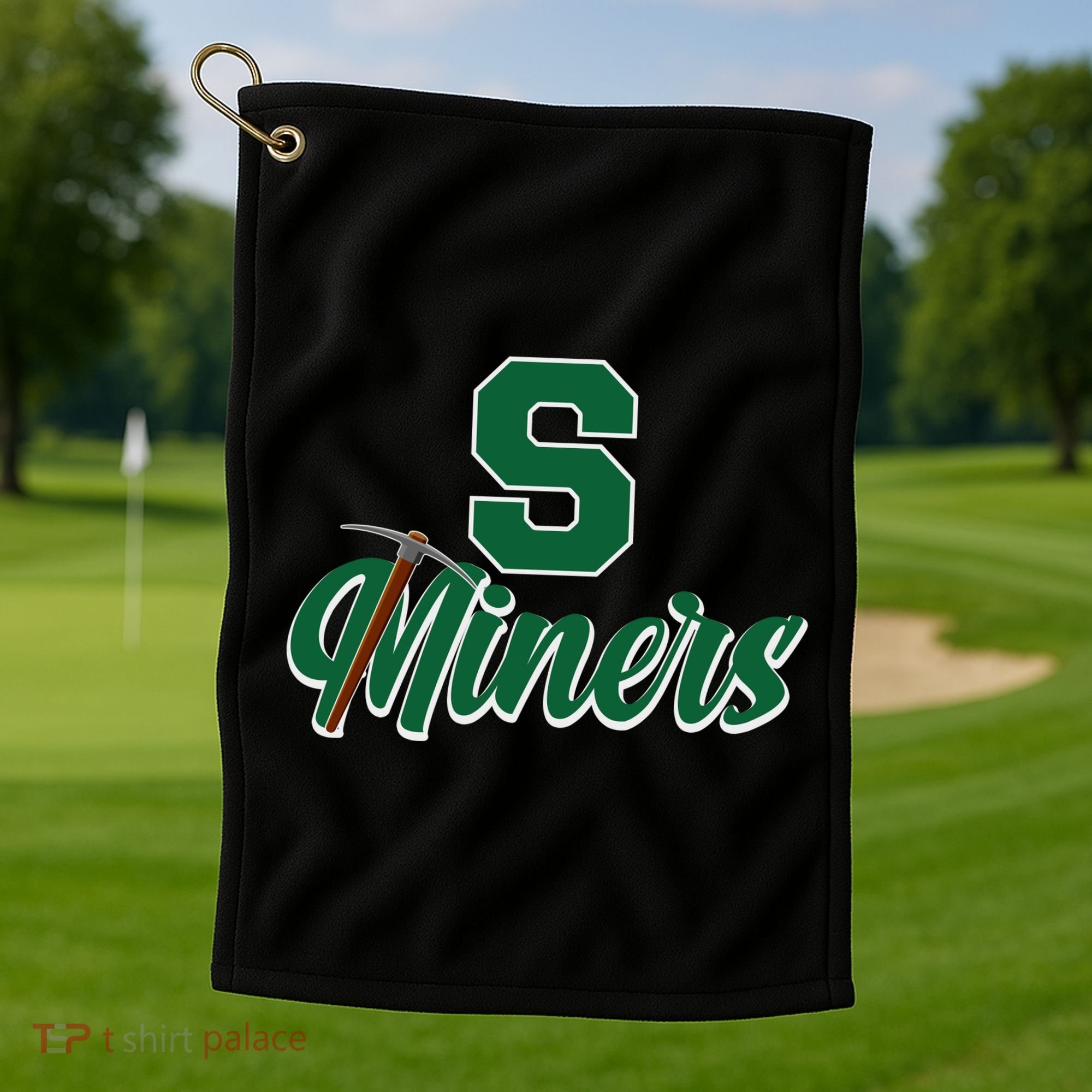 S Minors Sport Team Logo Golf Towel