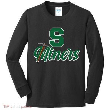 S Minors Sport Team Logo Kids Long Sleeve Shirt