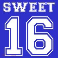 Sweet 16 Birthday Party N Football Jersey Graphic Gift T-Shirt thumb 7