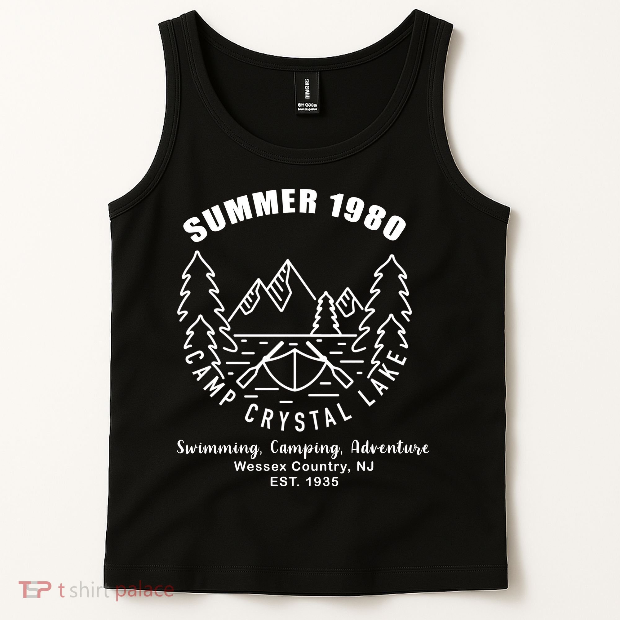 Summer 1980 Camp Crystal Lake Tank Top