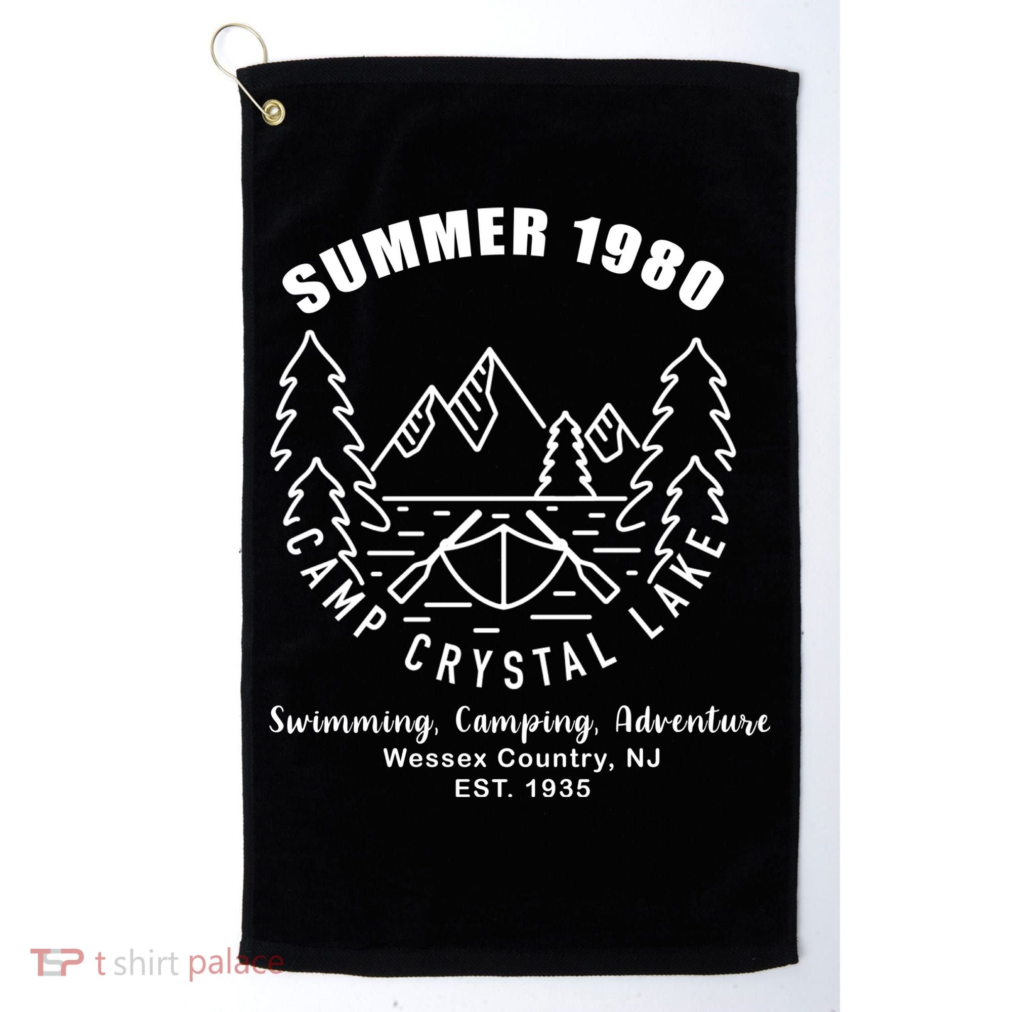 Summer 1980 Camp Crystal Lake Golf Towel