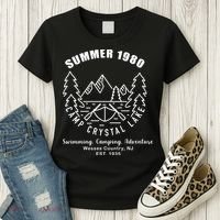 Summer 1980 Camp Crystal Lake Women's T-Shirt thumb 3