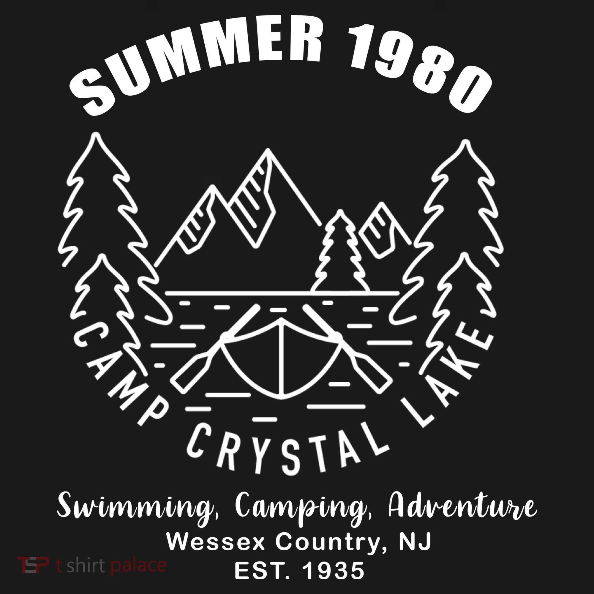 Summer 1980 Camp Crystal Lake Women's T-Shirt