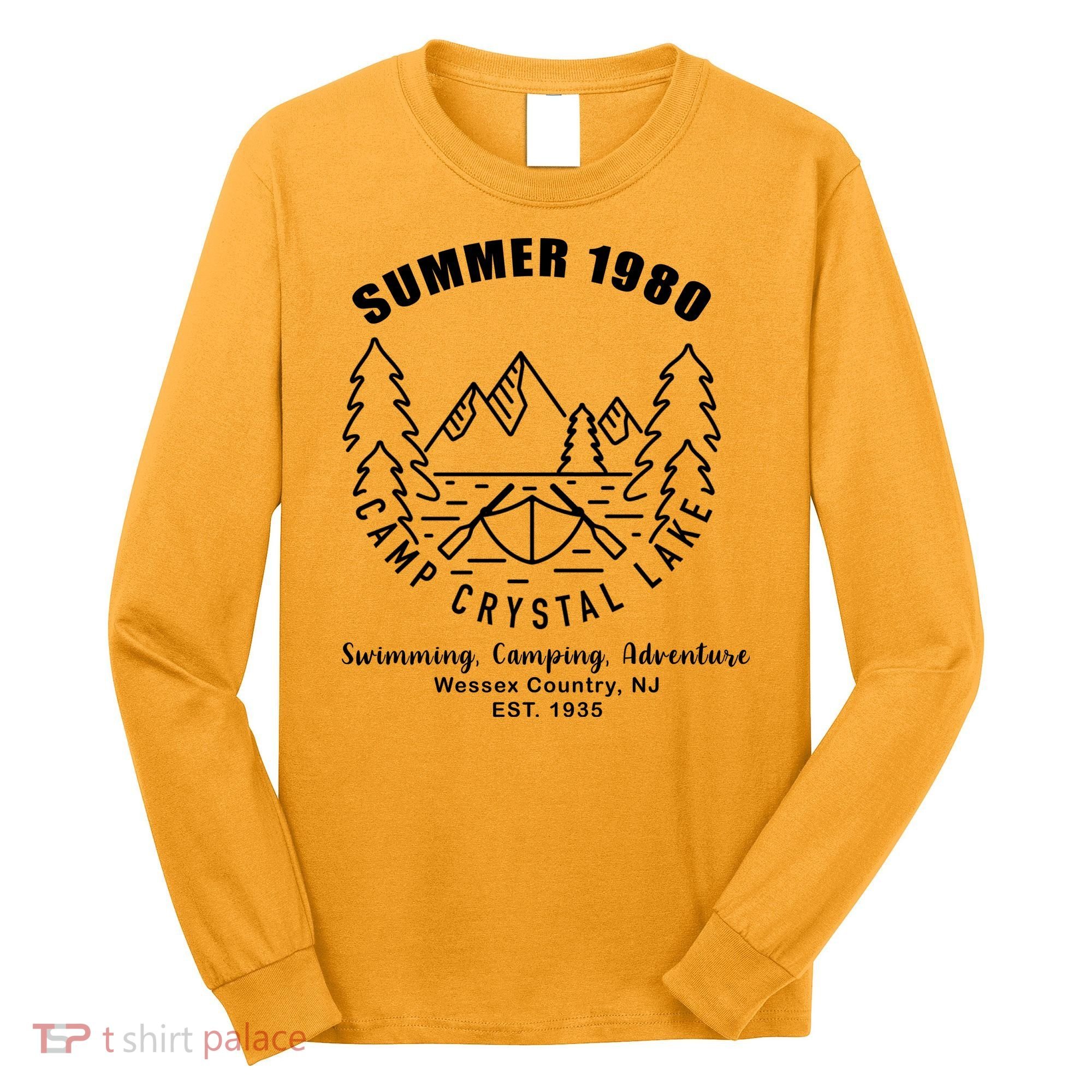 Summer 1980 Camp Crystal Lake Long Sleeve Shirt