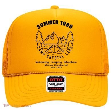 Summer 1980 Camp Crystal Lake Hat