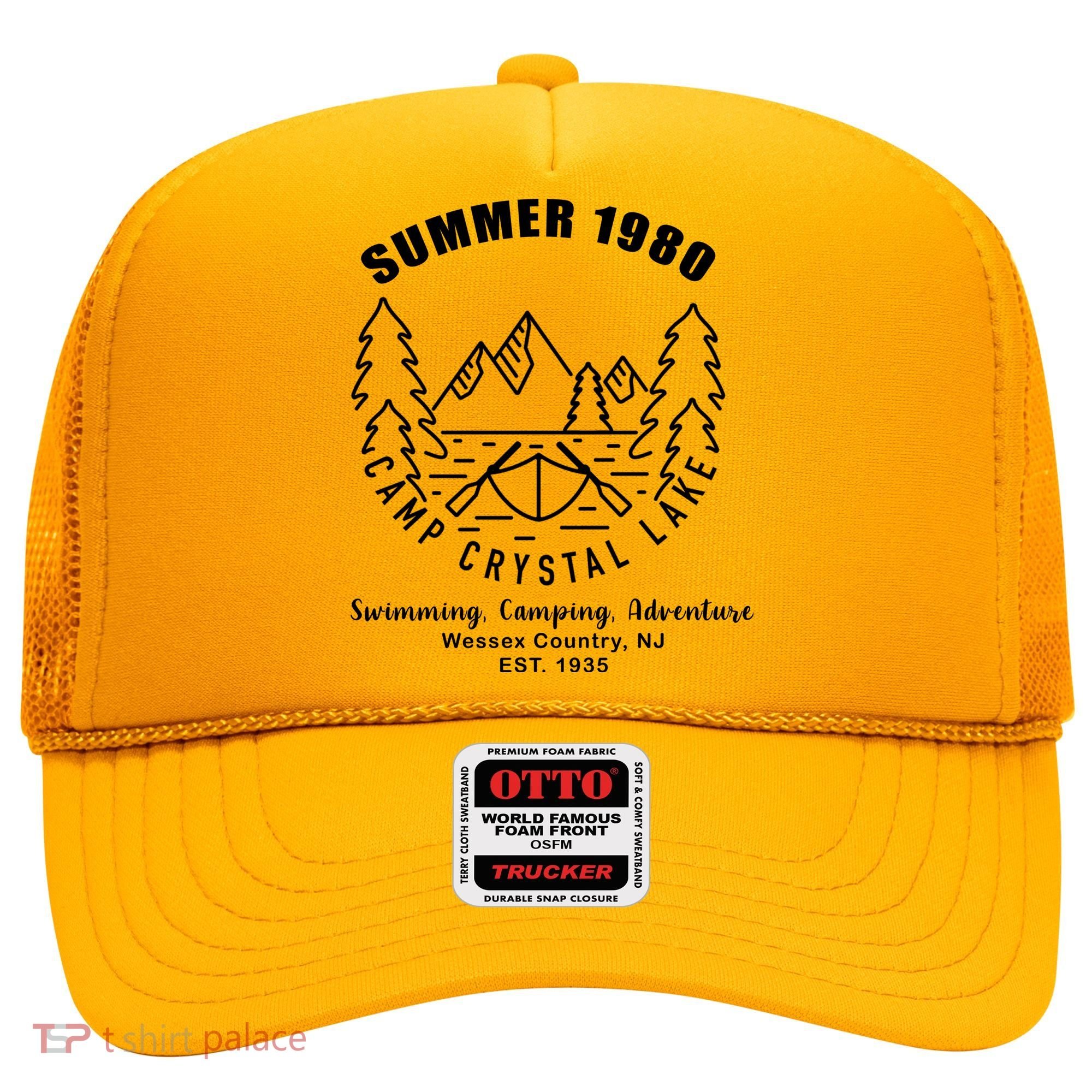 Summer 1980 Camp Crystal Lake Hat
