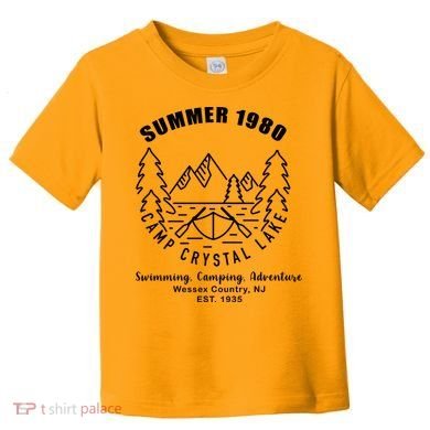 Summer 1980 Camp Crystal Lake Toddler T-Shirt