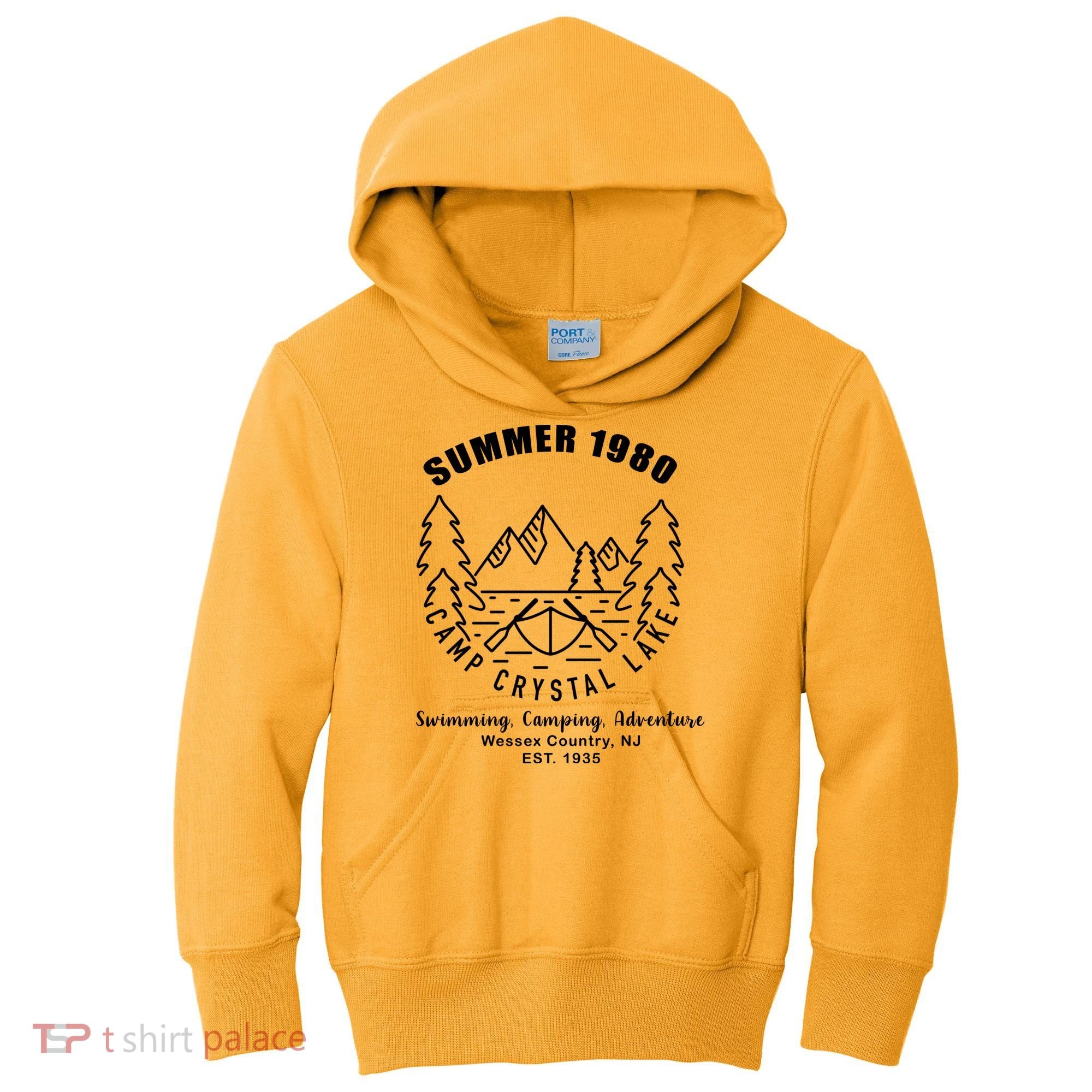 Summer 1980 Camp Crystal Lake Kids Hoodie
