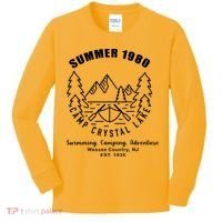 Summer 1980 Camp Crystal Lake Kids Long Sleeve Shirt thumb 0