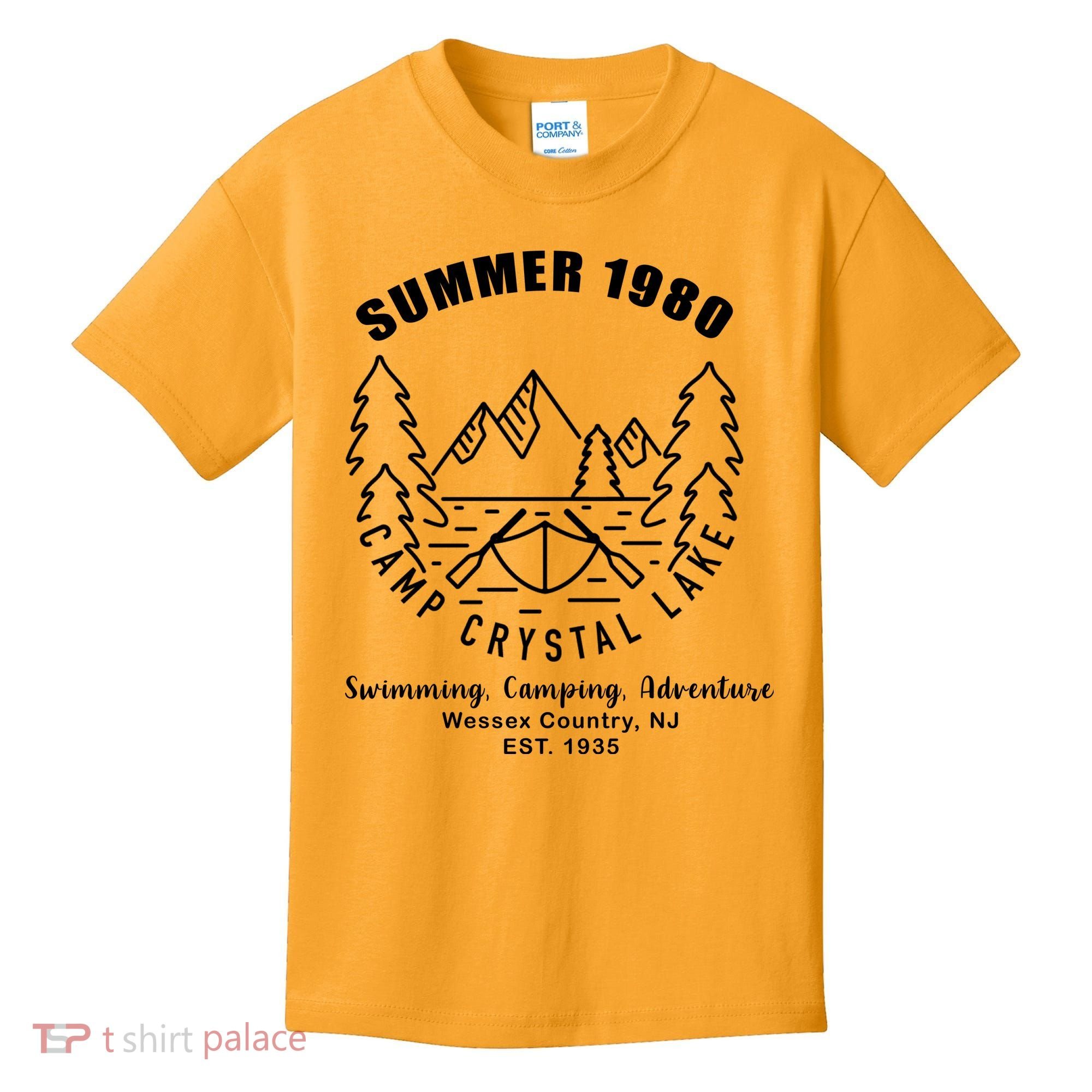 Summer 1980 Camp Crystal Lake Kids T-Shirt