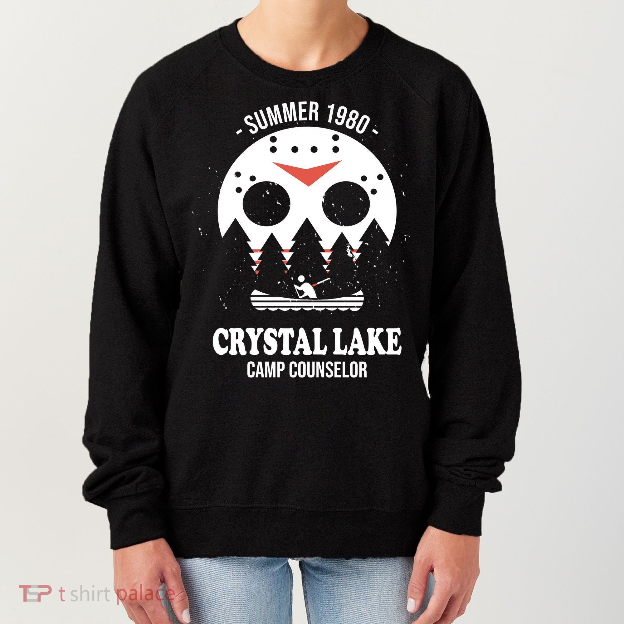 Summer 1980 Crystal Lake Camp Counselor Women's Sweatshirt