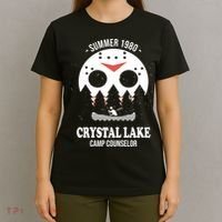 Summer 1980 Crystal Lake Camp Counselor T-Shirt thumb 4