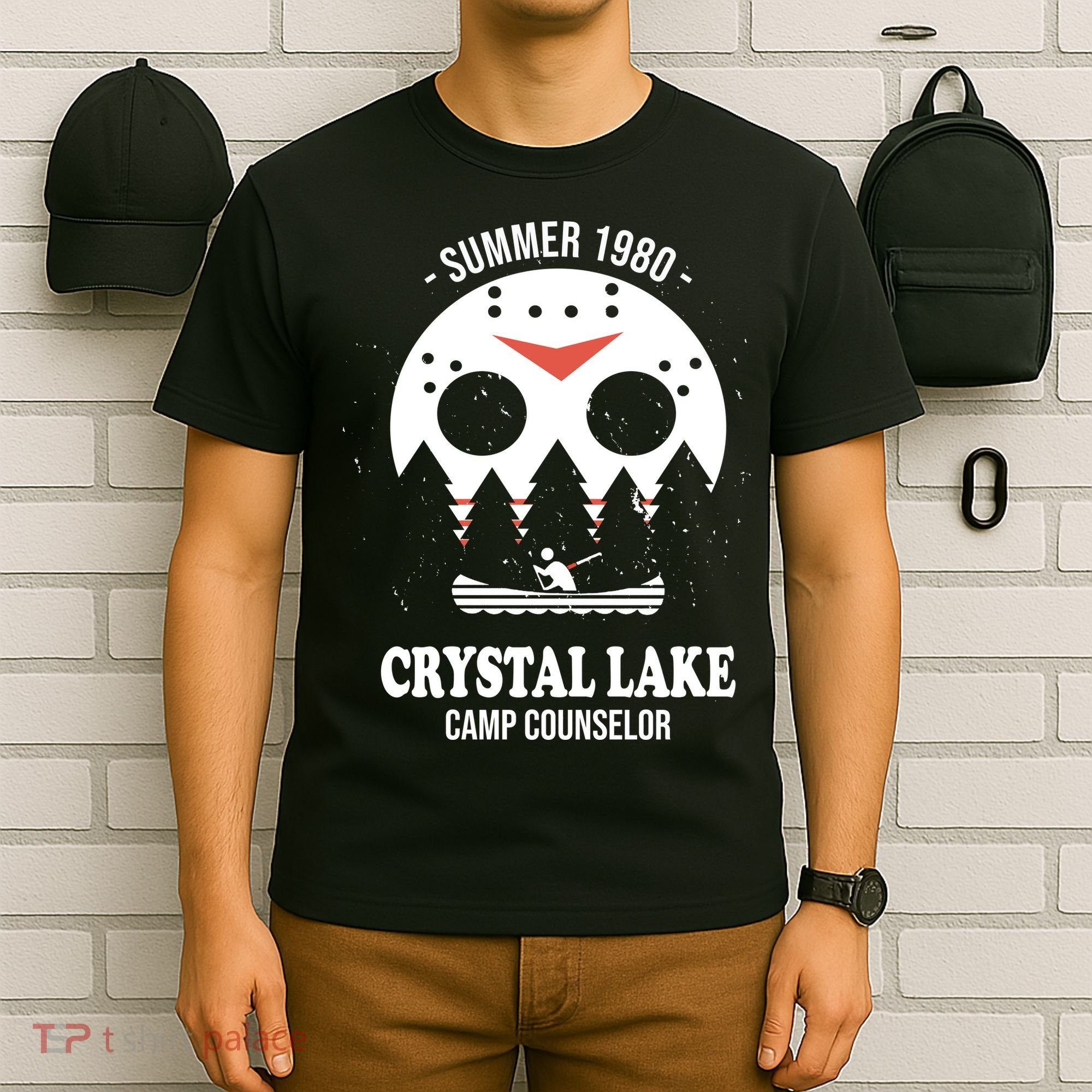 Summer 1980 Crystal Lake Camp Counselor T-Shirt