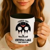 Summer 1980 Crystal Lake Camp Counselor Coffee Mug thumb 3