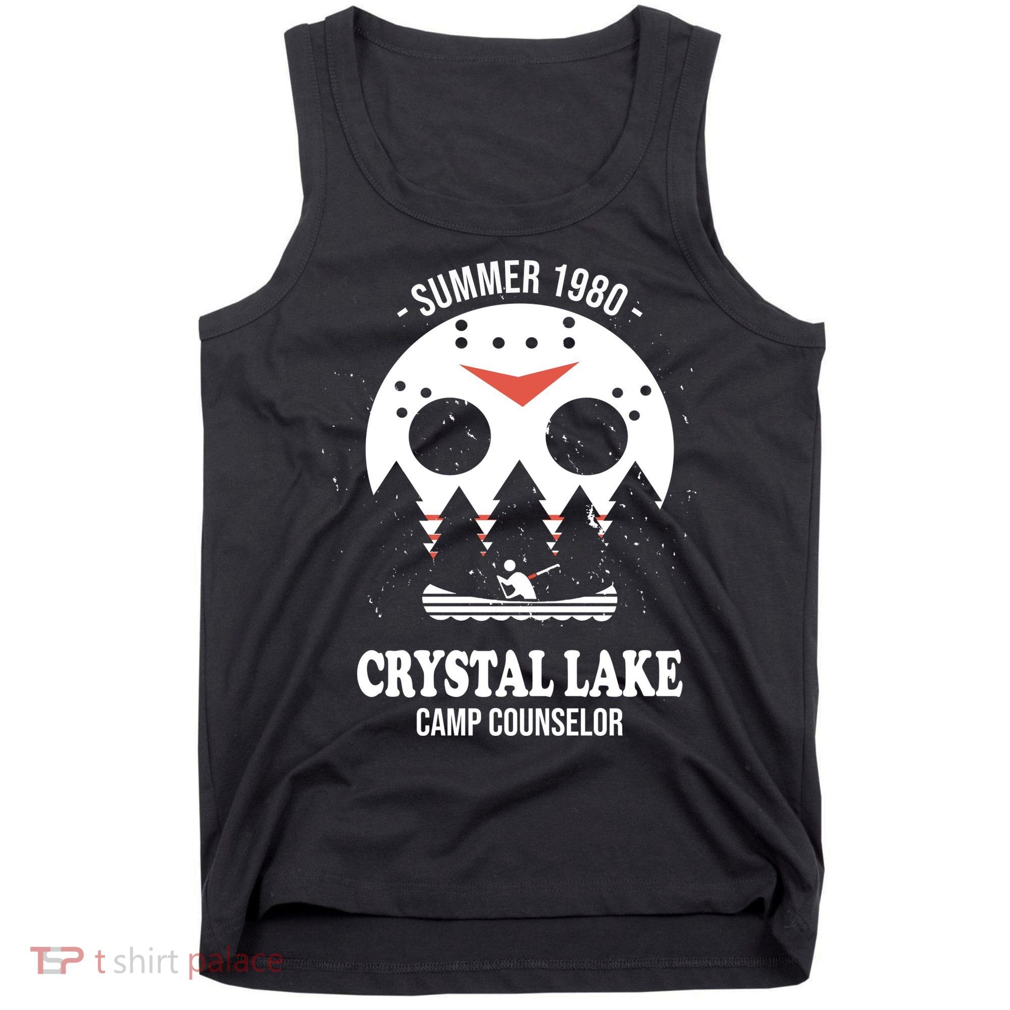 Summer 1980 Crystal Lake Camp Counselor Tank Top