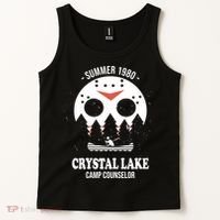 Summer 1980 Crystal Lake Camp Counselor Tank Top thumb 2