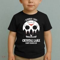 Summer 1980 Crystal Lake Camp Counselor Toddler T-Shirt thumb 2