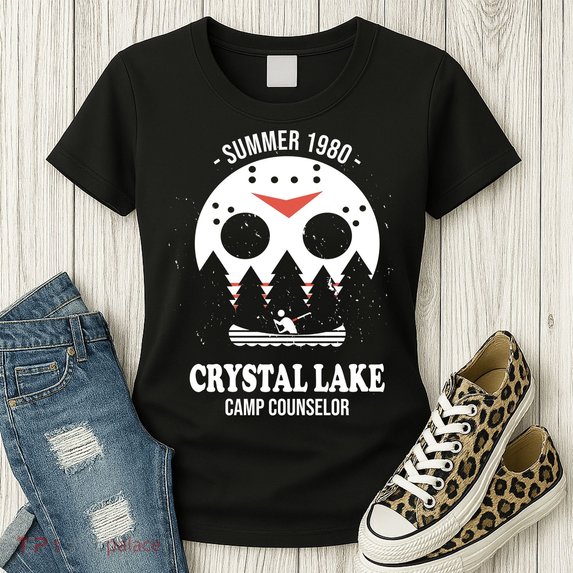 Summer 1980 Crystal Lake Camp Counselor Women's T-Shirt