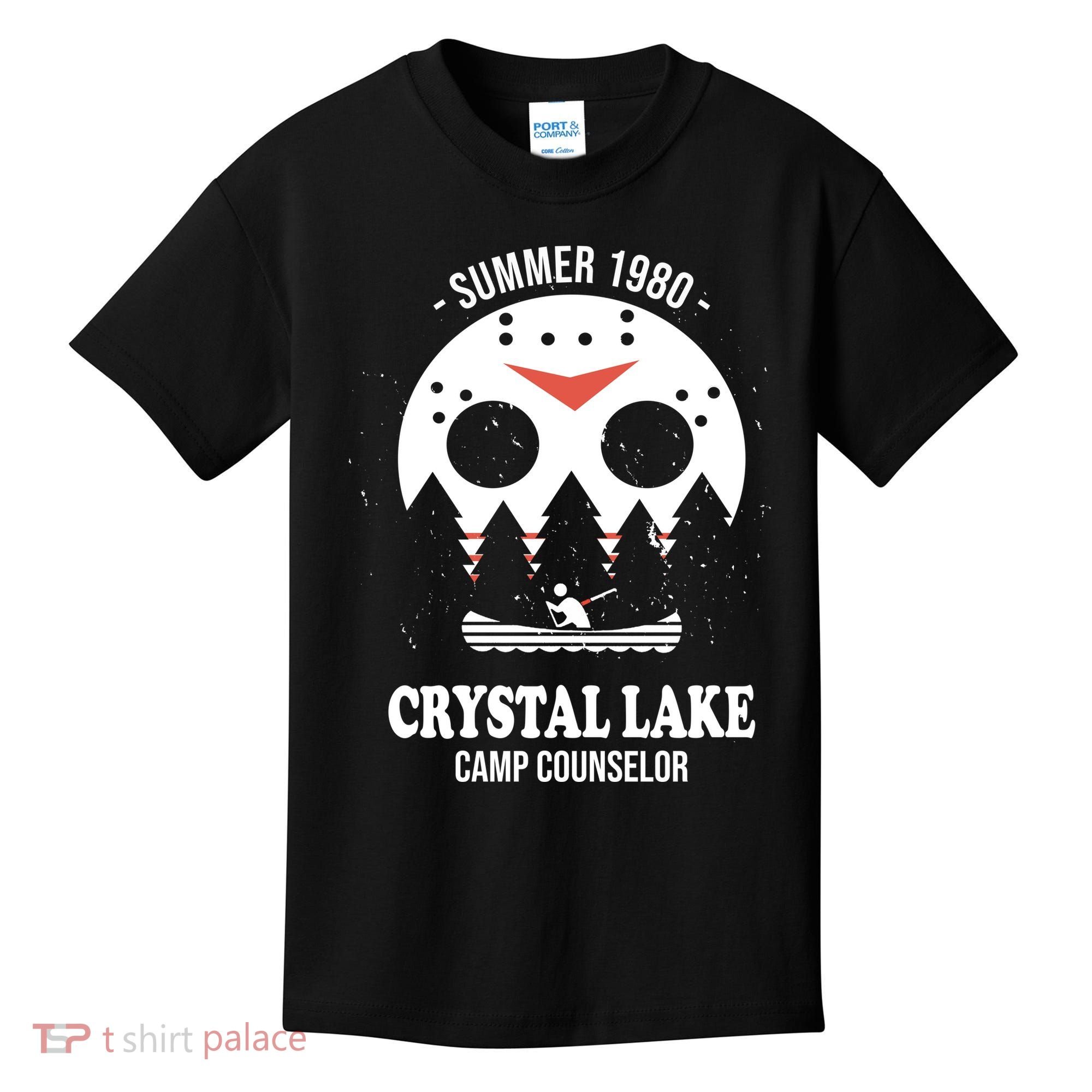 Summer 1980 Crystal Lake Camp Counselor Kids T-Shirt