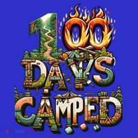 School 100 Days Camped Forest And Camp Fires Back To School Gift Women's T-Shirt thumb 6