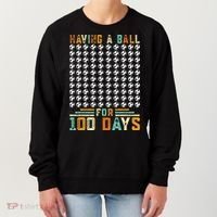 Soccer 100th Day Of School  Women's Sweatshirt thumb 0