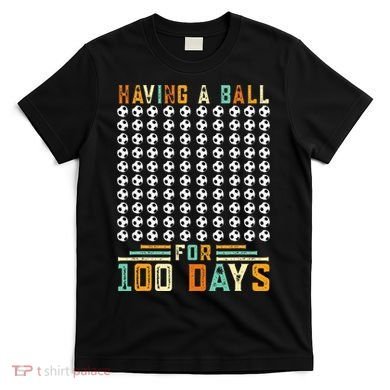 Soccer 100th Day Of School  T-Shirt