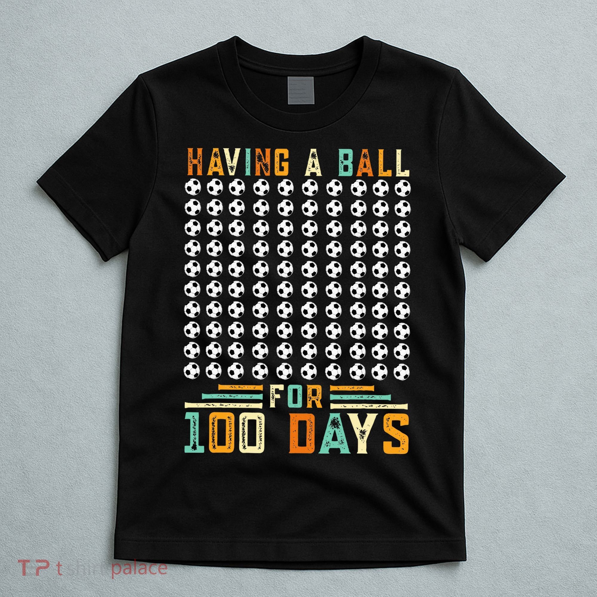 Soccer 100th Day Of School  T-Shirt