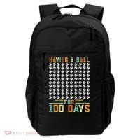 Soccer 100th Day Of School  Backpack thumb 0