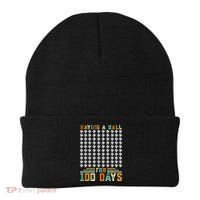 Soccer 100th Day Of School  Beanie thumb 0