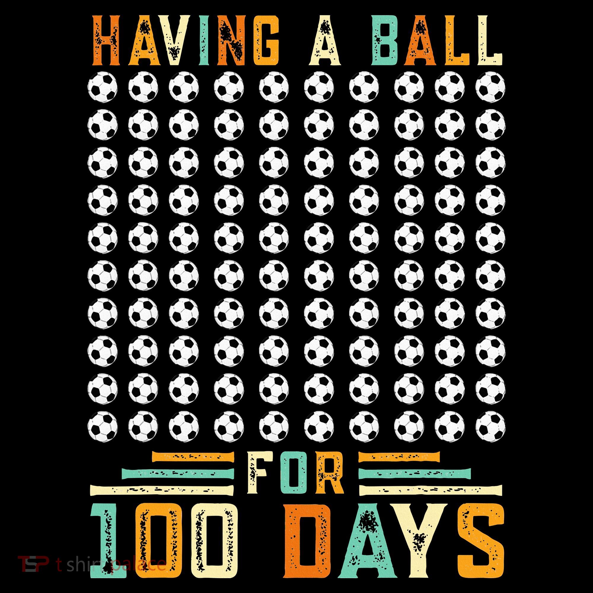 Soccer 100th Day Of School  Mousepad