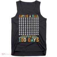 Soccer 100th Day Of School  Tank Top thumb 0