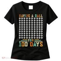 Soccer 100th Day Of School  Women's T-Shirt thumb 0
