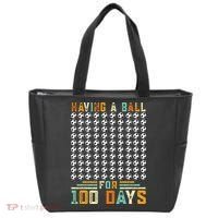 Soccer 100th Day Of School  Tote Bag thumb 0
