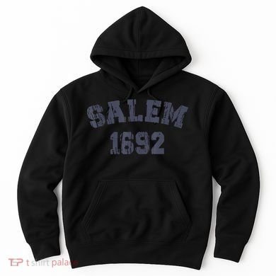 Salem 1692 Halloween Witch Retro Hoodie
