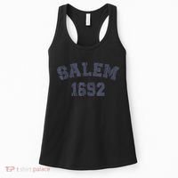 Salem 1692 Halloween Witch Retro Women's Tank Top thumb 0