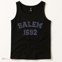 Salem 1692 Halloween Witch Retro Tank Top thumb 2