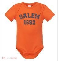 Salem 1692 Halloween Witch Retro Baby Bodysuit thumb 0