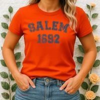 Salem 1692 Halloween Witch Retro Women's T-Shirt thumb 2