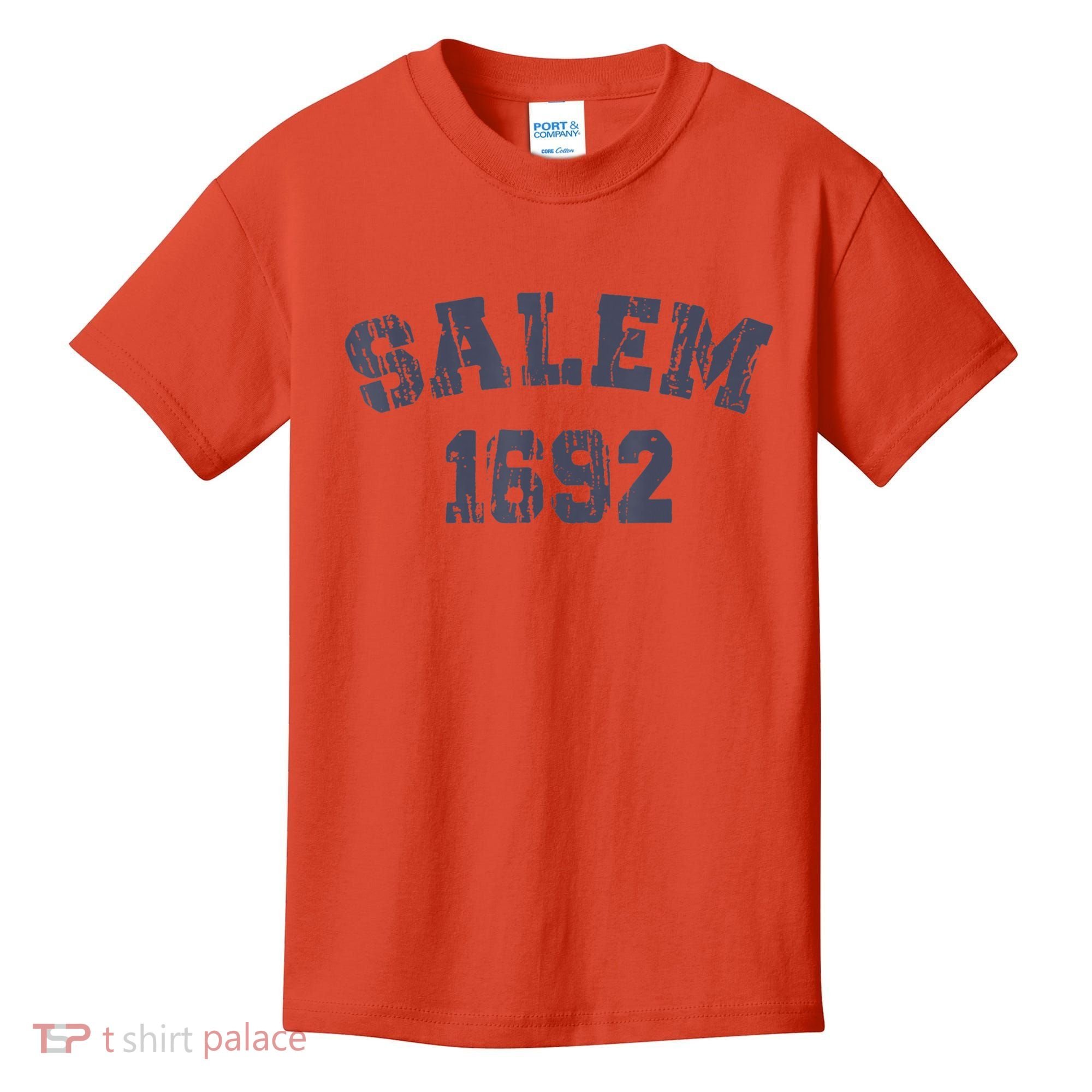 Salem 1692 Halloween Witch Retro Kids T-Shirt