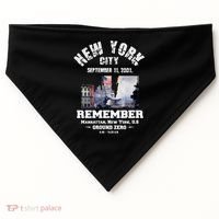 September 11 Remember TShirtSeptember 11 Remember USA-Made Doggie Bandana thumb 0