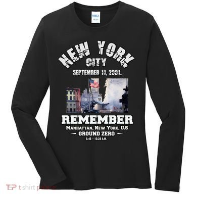 September 11 Remember TShirtSeptember 11 Remember Women's Long Sleeve Shirt