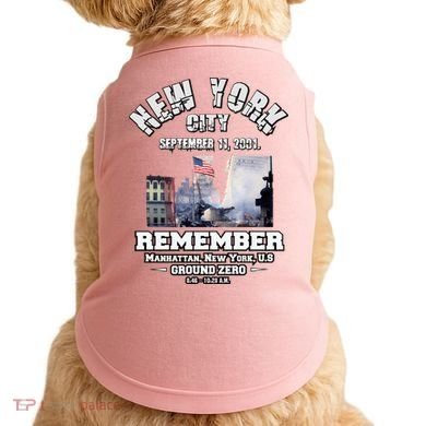 September 11 Remember TShirtSeptember 11 Remember Doggie Tank