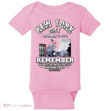 September 11 Remember TShirtSeptember 11 Remember Baby Bodysuit